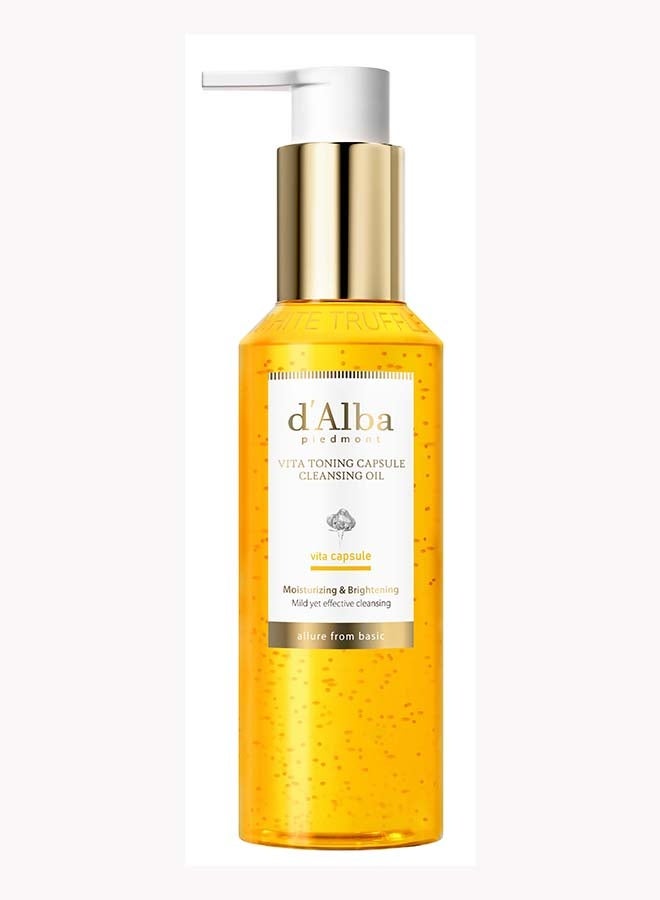 d'Alba Vita Toning Capsule Cleansing Oil, 150ml - Image 1